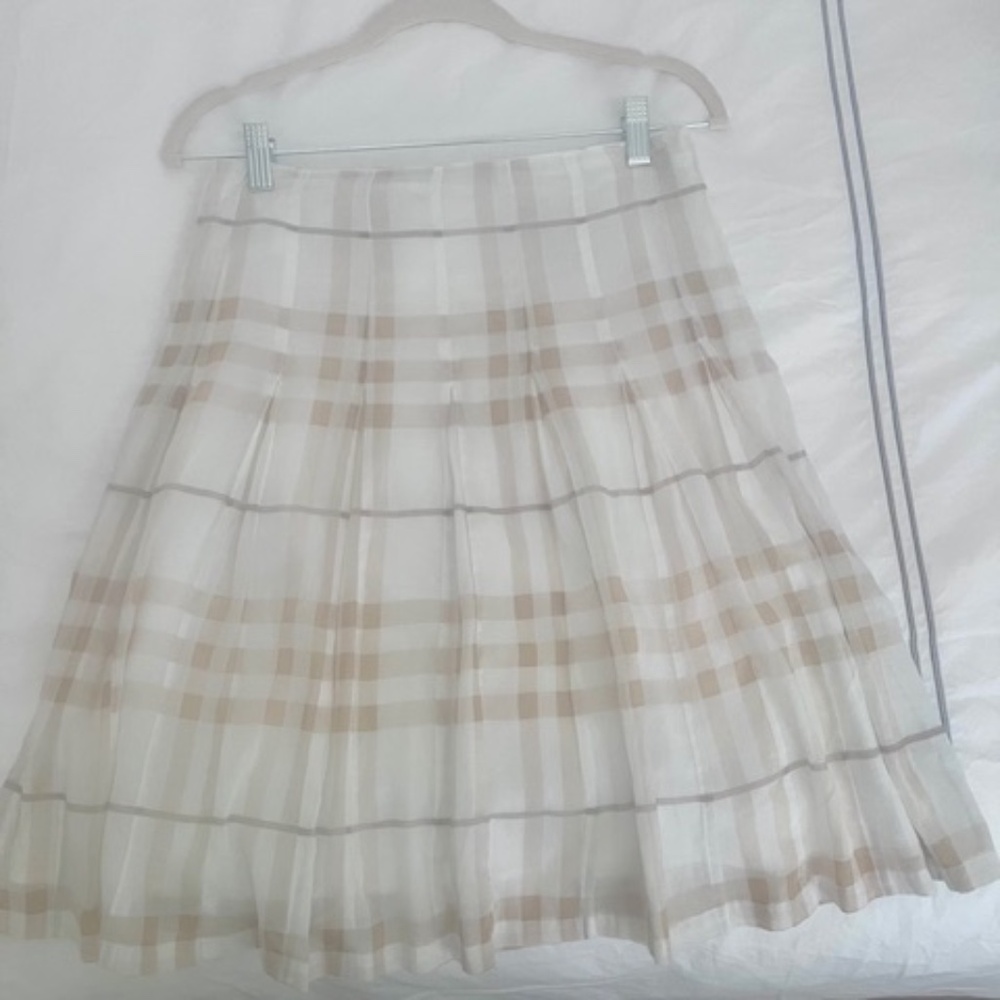 Burberry 100% Cotton Skirt